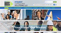 Desktop Screenshot of hyquestconsulting.com