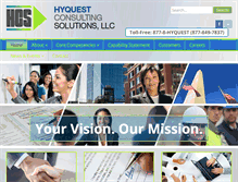 Tablet Screenshot of hyquestconsulting.com